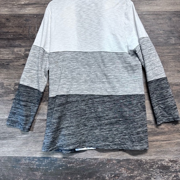 Talbots Colorblock Cardigan Sweater Womens Size LP - Picture 2 of 7